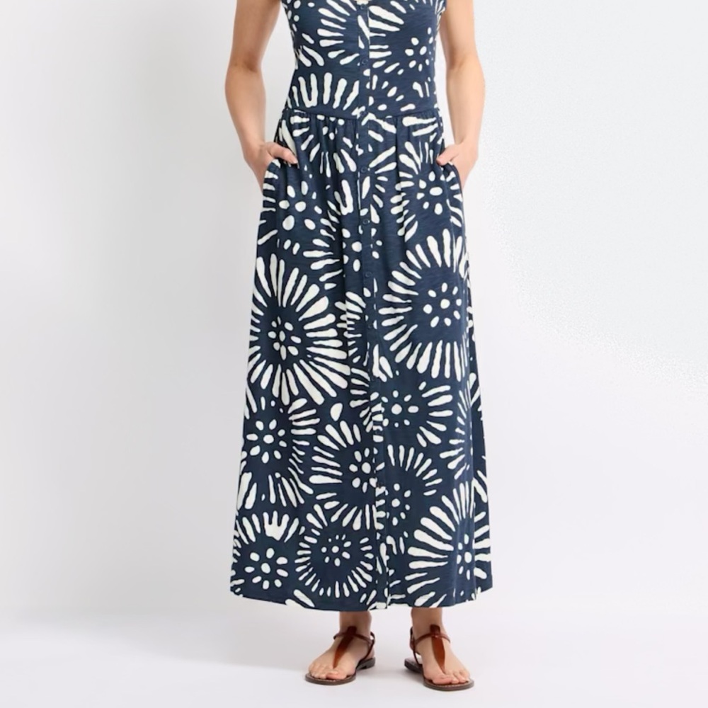NWT - Market & Spruce Mira Spaghetti Strap Maxi Dress